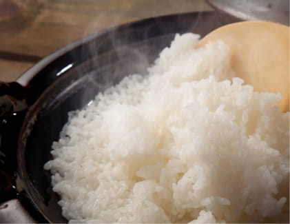 炊き立てのお米